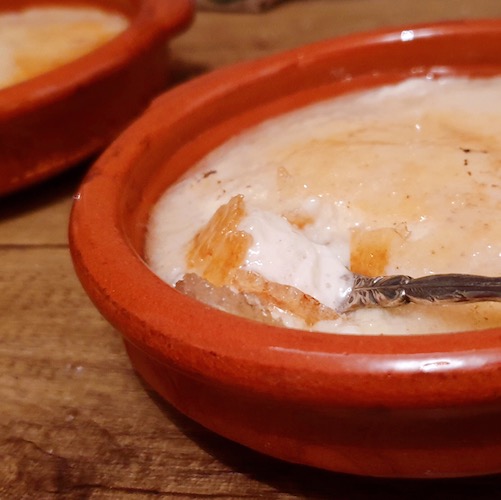 Vegan crema catalana