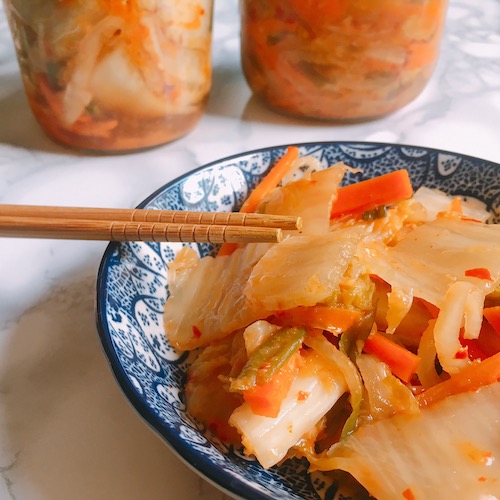 Vegan kimchi