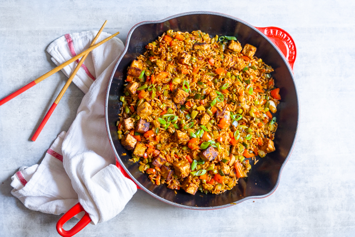 Gebakken curry rijst – foodfronteras