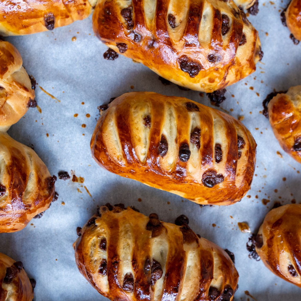Chocolade melkbroodjes