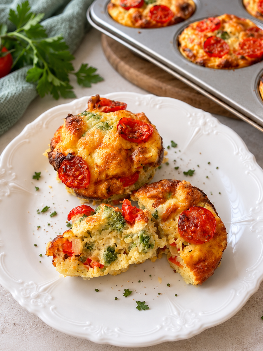 Mini aardappel quiches